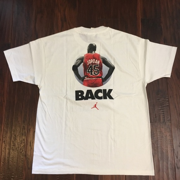 VINTAGE Jordan’s Back White Nike Tee - Picture 7 of 16